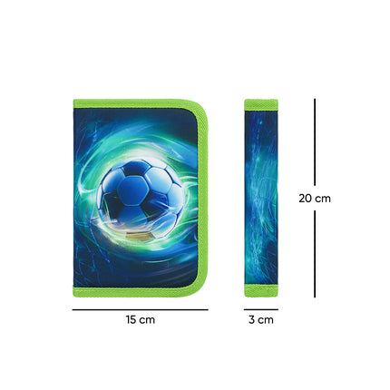Baagl Baagl Etui Voetbal Bal - 1 rits