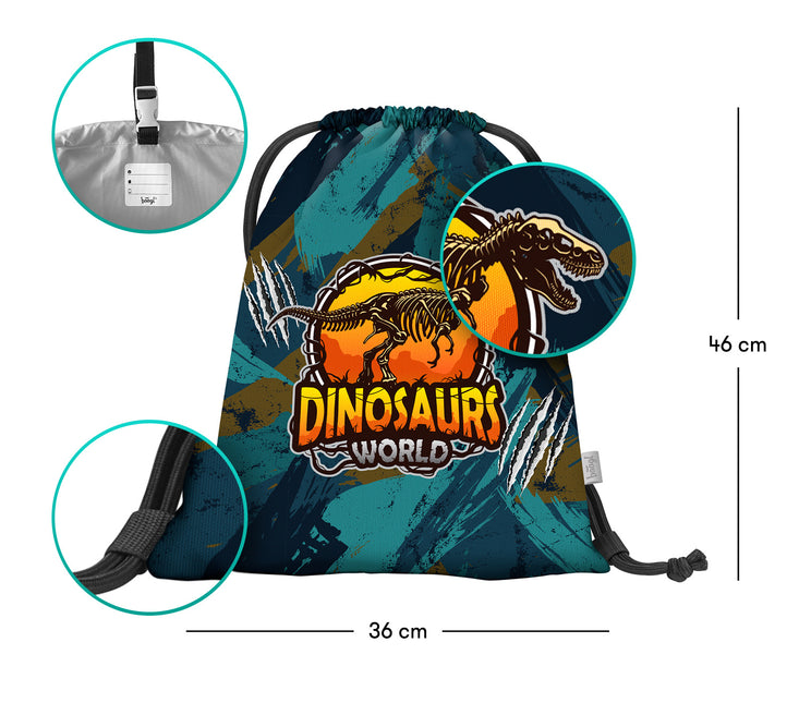 Baagl Baagl Gymtas Dinosaurs World