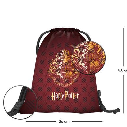 Baagl Baagl Gymtas Harry Potter Hogwarts Rood