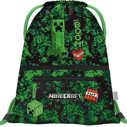 Baagl Baagl Gymtas Minecraft Boom met Rits