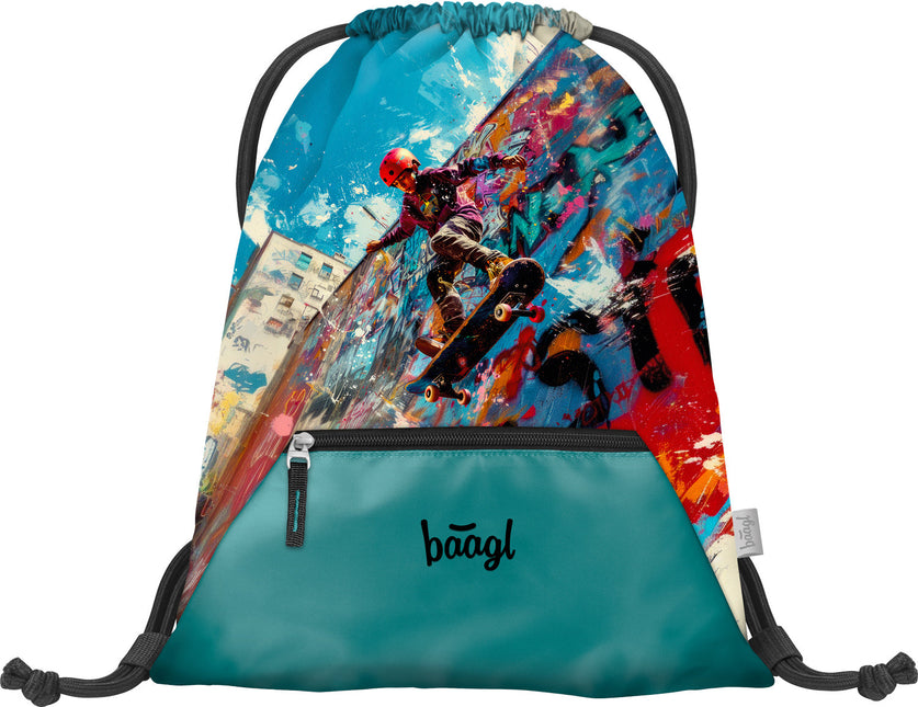 Baagl Baagl Gymtas Skatepark met Rits