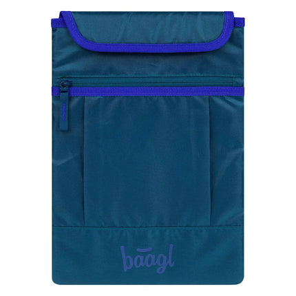Baagl Baagl Laptoptas Logo Blue