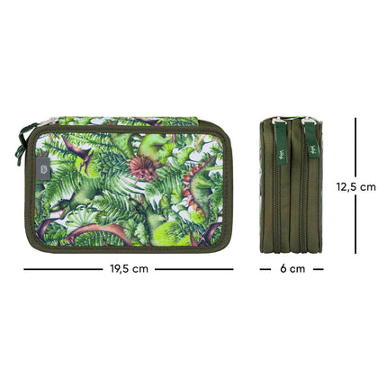 Baagl Baagl Luxe Etui - Pennenzak Dinosaurs