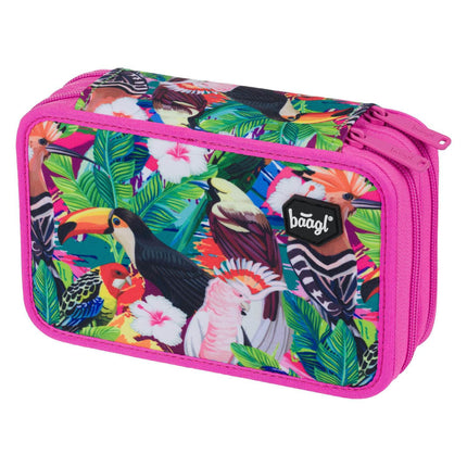 Baagl Baagl Luxe Etui - Pennenzak Toekan 2-ritsen
