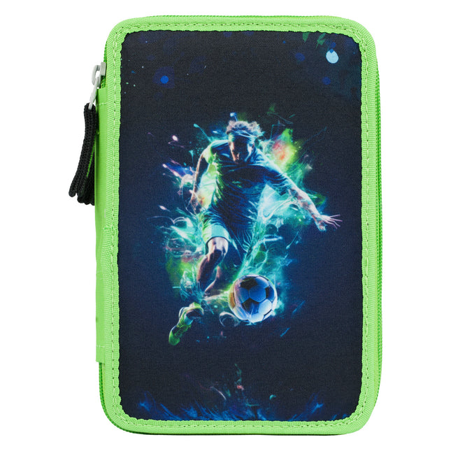 Baagl Baagl Luxe Etui - Pennenzak Voetballer 3-ritsen