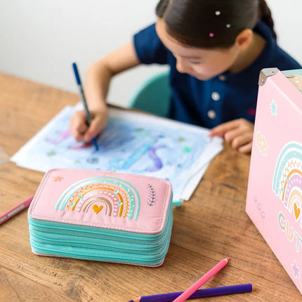 Baagl Baagl Luxe Etui Regenboog 3-ritsen