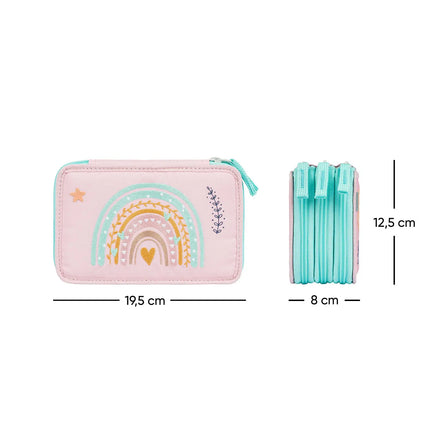 Baagl Baagl Luxe Etui Regenboog 3-ritsen