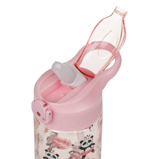Baagl Baagl Panda Drinkfles 500ml met Rietje
