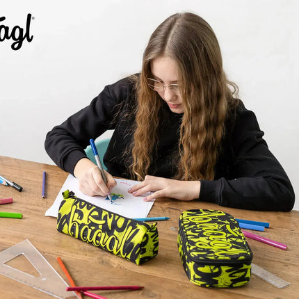 Baagl Baagl Pennen Etui Lime