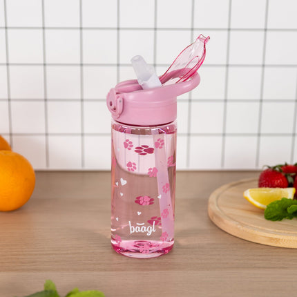 Baagl Baagl Pootjes Drinkfles 500ml met Rietje