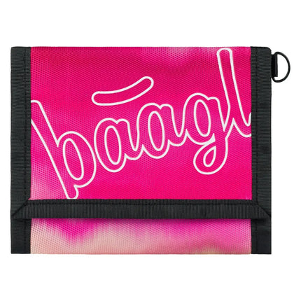 Baagl Baagl Portemonnee Pink Stripes