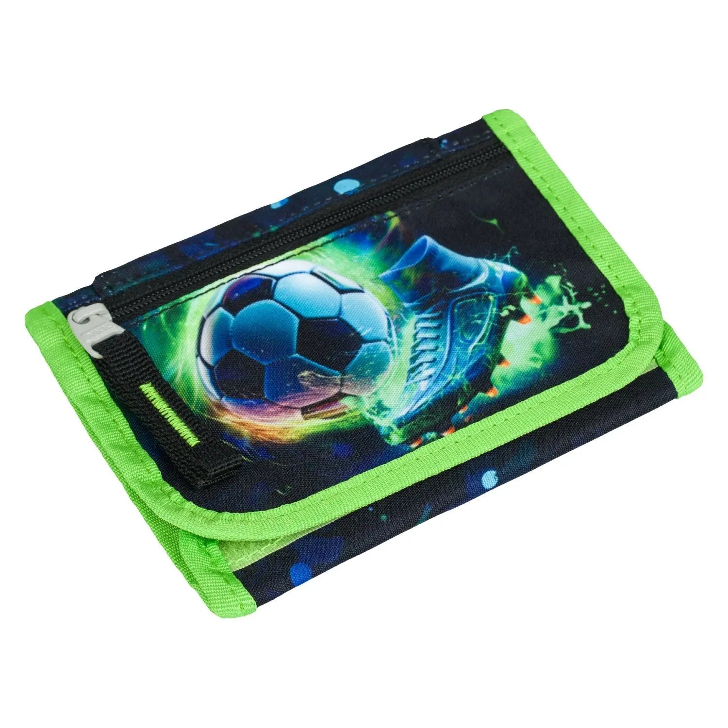 VINTRO Ronaldo Cadeaus voor Jongens Portemonnee Tri Fold 4 Compartimenten Portefeuilles voor Jongens Kinderen, Blauw, Casual VINTRO Ronaldo Cadeaus voor Jongens Portemonnee Tri Fold 4 Compartimenten Portefeuilles voor Jongens Kinderen, Blauw, Casual