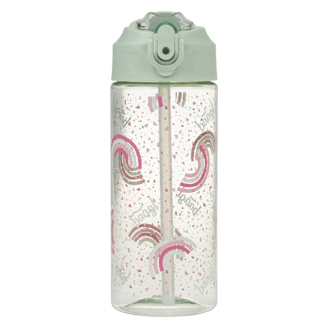 Baagl Baagl Regenboog Drinkfles 500ml met Rietje