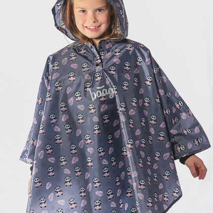 Baagl Baagl Regenponcho Panda XS