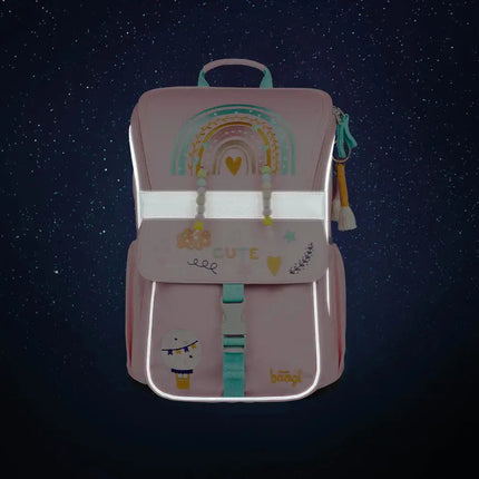 Baagl Baagl Rugzak Zippy Pink Rainbow 18L