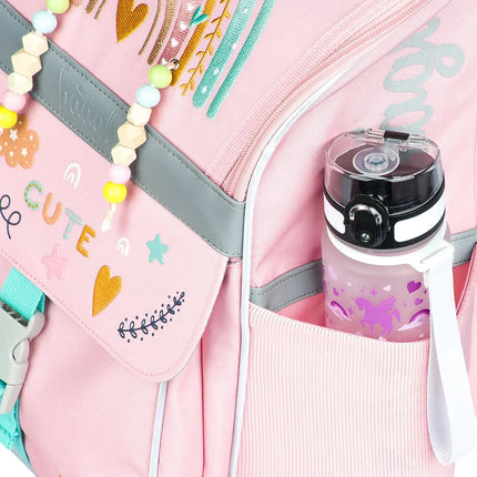Baagl Baagl Rugzak Zippy Pink Rainbow 18L