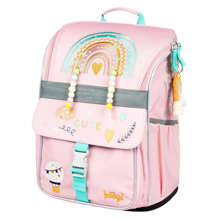 Baagl Baagl Rugzak Zippy Pink Rainbow 18L