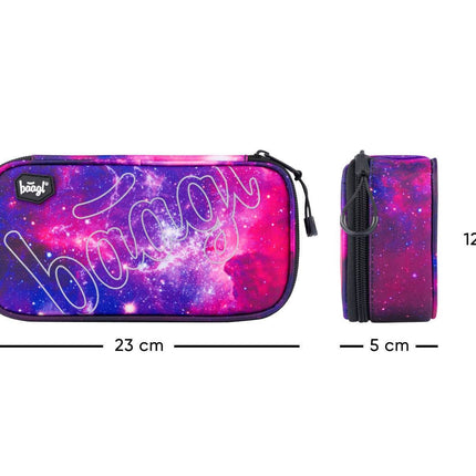 Baagl Baagl School etui Galaxy 1-rits