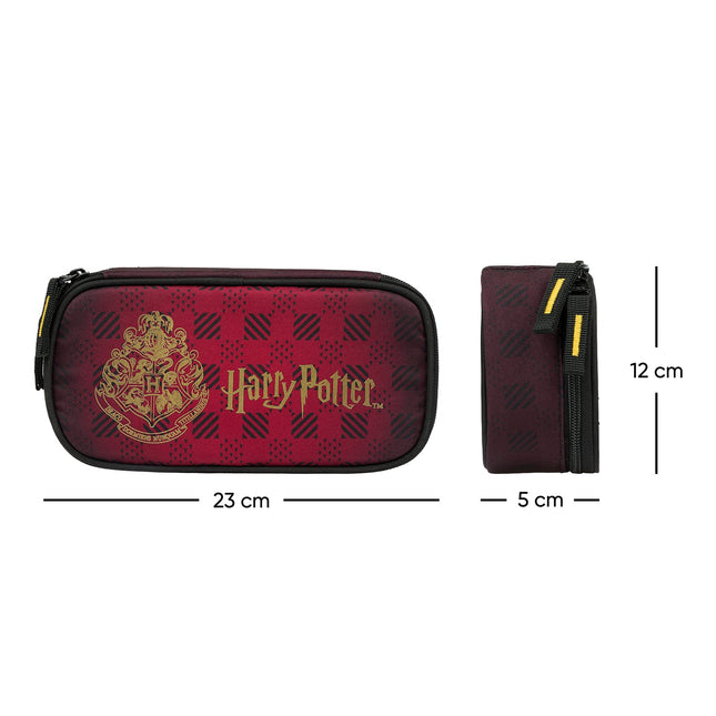 Baagl Baagl School etui Harry Potter Hogwarts 1-rits Rood