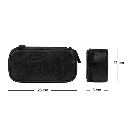 Baagl Baagl School etui Onyx 1-rits