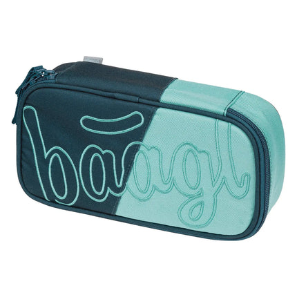 Baagl Baagl School etui Petrol 1-rits