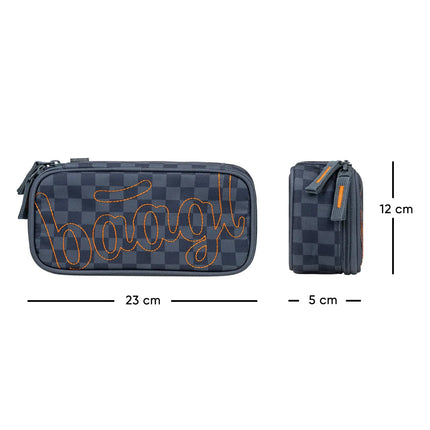 Baagl Baagl School etui Ska Blue 1-rits