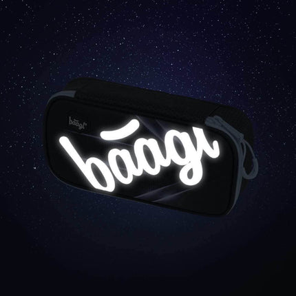 Baagl Baagl School etui Skate Bluelight 1-rits