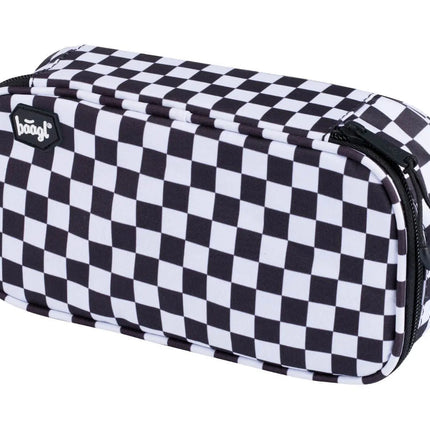 Baagl Baagl School etui Skate Checked 1-rits