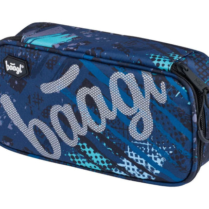 Baagl Baagl School etui Skate Structures 1-rits