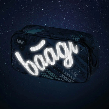 Baagl Baagl School etui Skate Structures 1-rits