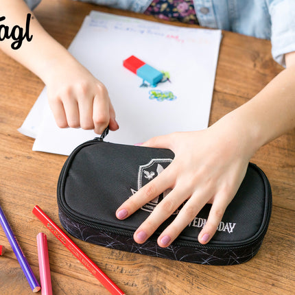 Baagl Baagl School Etui Wednesday Nevermore 1-rits