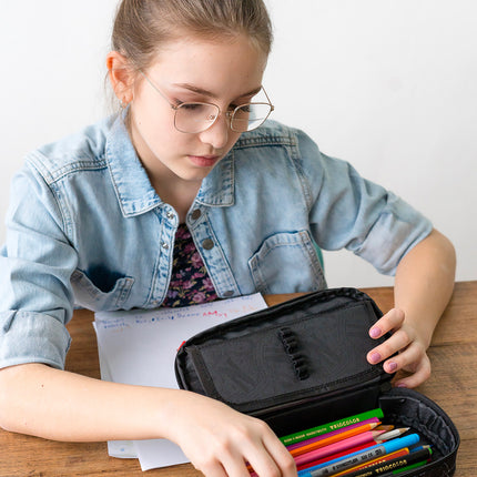Baagl Baagl School Etui Wednesday Nevermore 1-rits