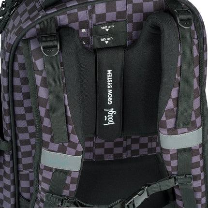 Baagl Baagl Skate Rugzak Max Gra Grey 31L