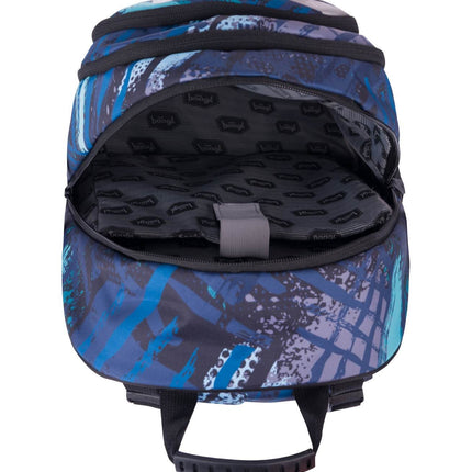 Baagl Baagl Skate Rugzak Structures Blauw 25L