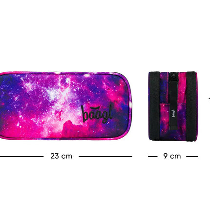 Baagl Baagl Student Etui Galaxy 3-ritsen