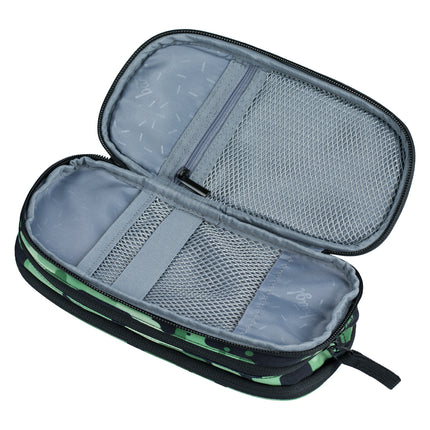 Baagl Baagl Student Etui Groen 3-ritsen