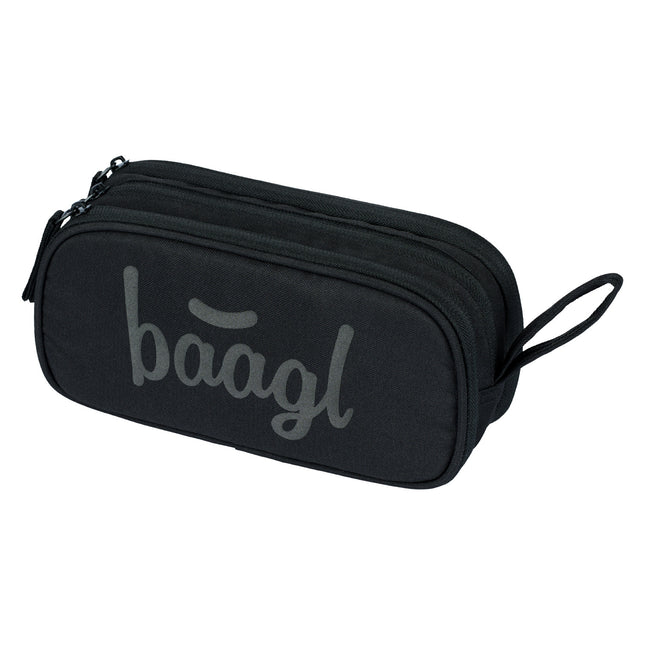 Baagl Baagl Student etui Zwart 3-ritsen
