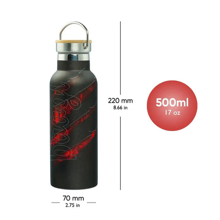 Baagl Baagl Thermosfles Bamboedeksel Lava 500 ml