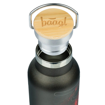 Baagl Baagl Thermosfles Bamboedeksel Lava 500 ml