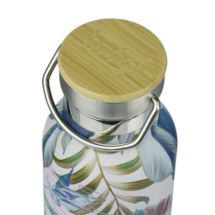 Baagl Baagl Thermosfles Bamboedeksel Leafs 500 ml
