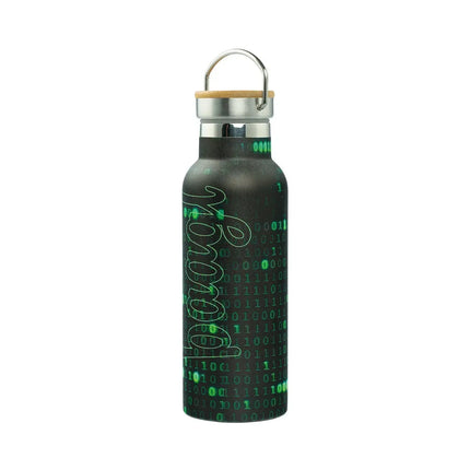 Baagl Baagl Thermosfles Bamboedeksel Numbers 500 ml