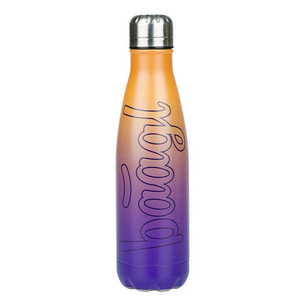 Baagl Baagl Thermosfles Gradient Geel/Paars 500 ml