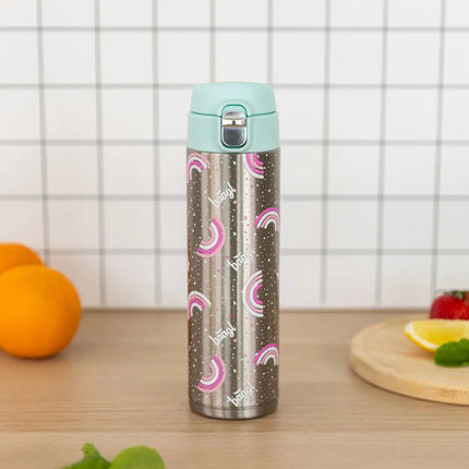 Baagl Baagl Thermosfles Regenboog 450 ml