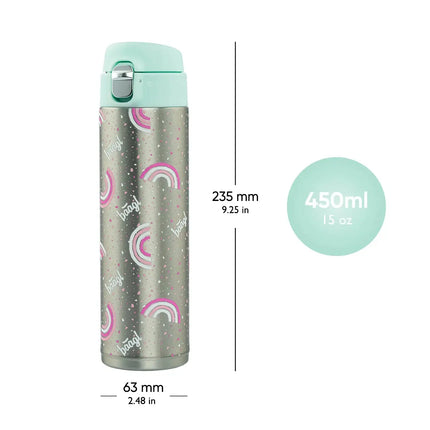 Baagl Baagl Thermosfles Regenboog 450 ml