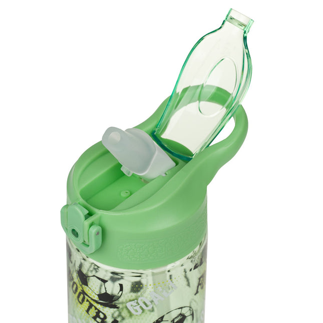 Baagl Baagl Voetbal Drinkfles 500ml met Rietje