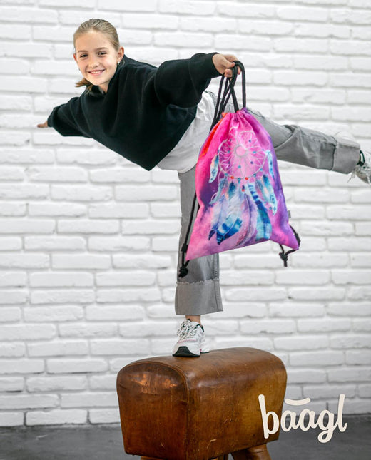 Baagl Dream Catcher Gymtas Roze
