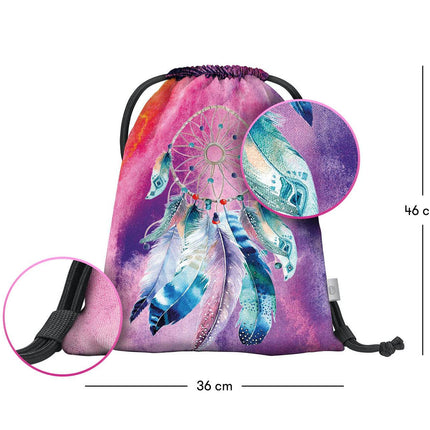 Baagl Dream Catcher Gymtas Roze