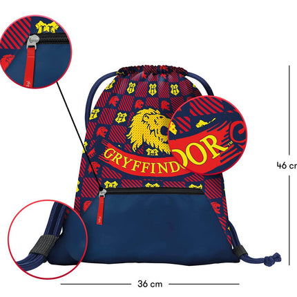 Baagl Harry Potter Gryffindor Gymtas met Rits