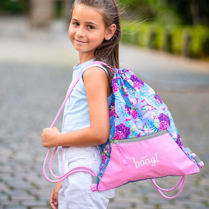 Baagl Hummingbird Gymtas met Rits