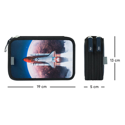 Baagl Luxe Etui - Pennenzak Space Shuttle